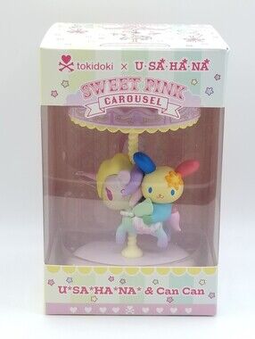 Tokidoki x Hello Kitty Sweet Pink Carousel U*SA*HA*NA & Can Can Figure